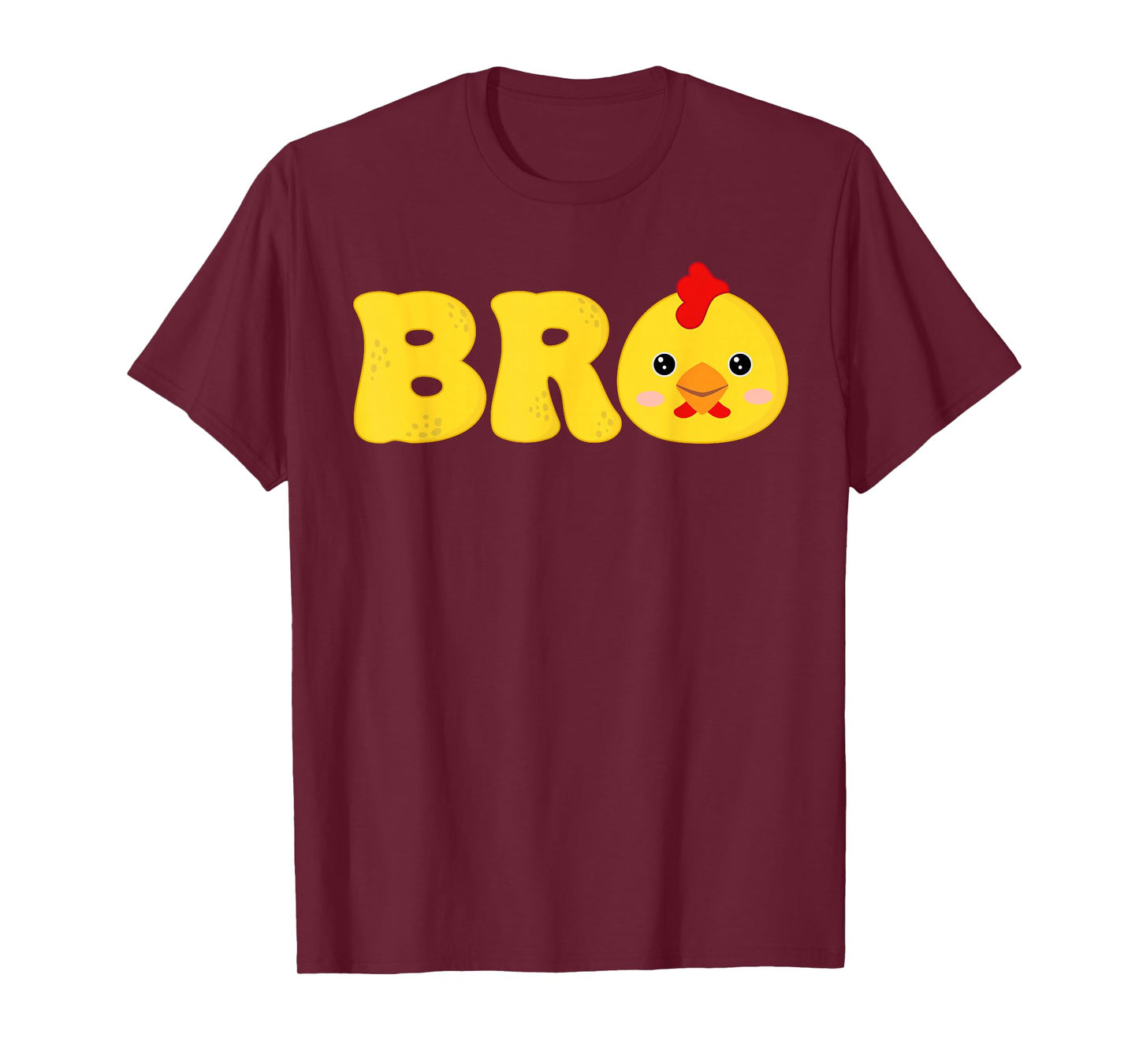 Brother of The Birthday Kids Funny Chicken Bro Family T-Shirt