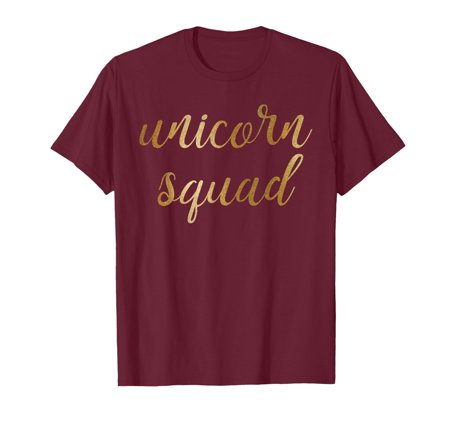 Gold Unicorn Squad Shirt Unicorn Shirt T-Shirt