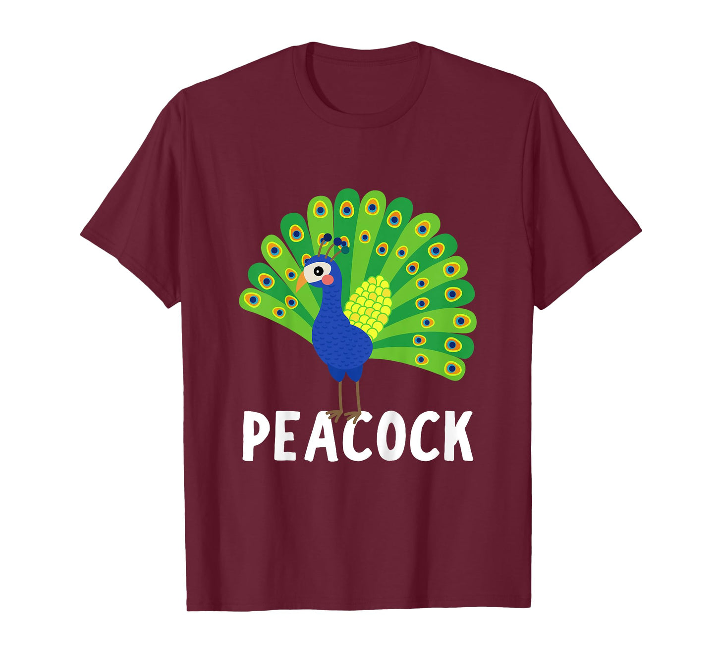 Kids Peacock Shirt For Boys Or Girls | Cute Peacock Gift T-Shirt