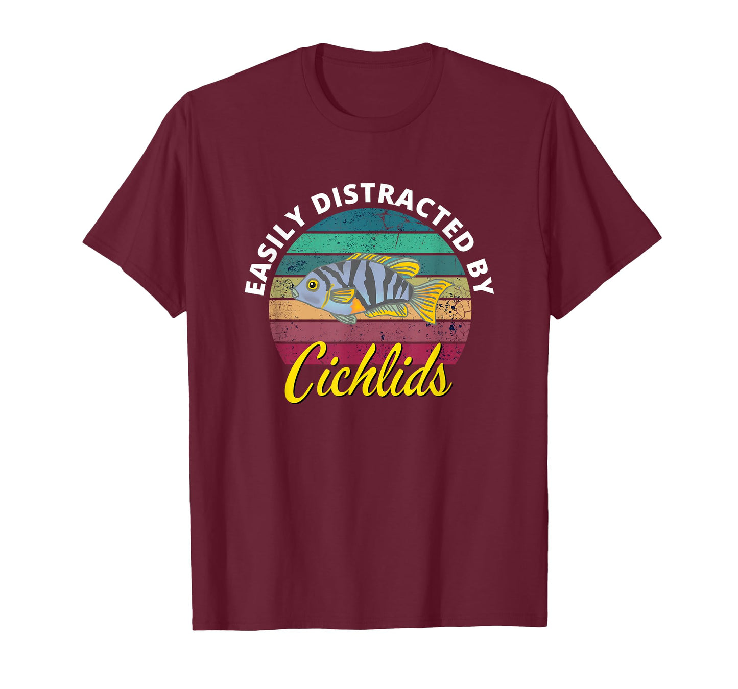 African Cichlids Peacock Cichlid Breeders Keepers Aquarium T-Shirt