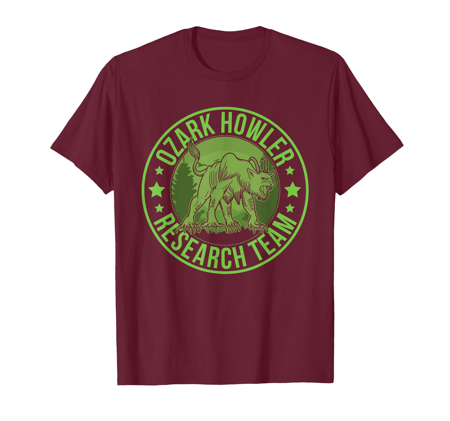 Ozark Howler Hide & Seek Research Team Champion Cryptid T-Shirt
