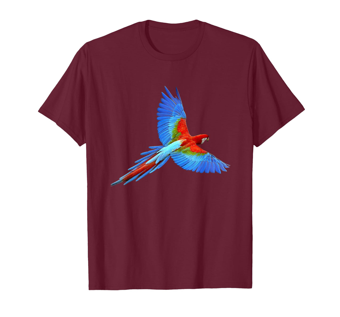Beautiful Flying Macaw Parrot T-Shirt