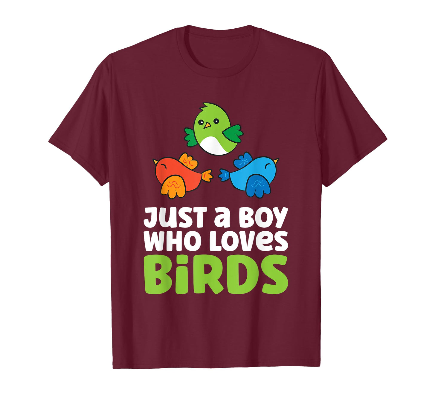 Just a Boy Who Loves Birds T-Shirt