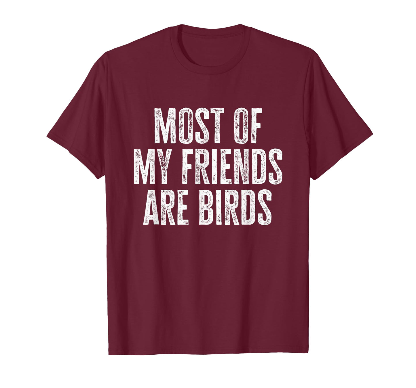 Most of My Friends Are Birds Funny Birds T-Shirt