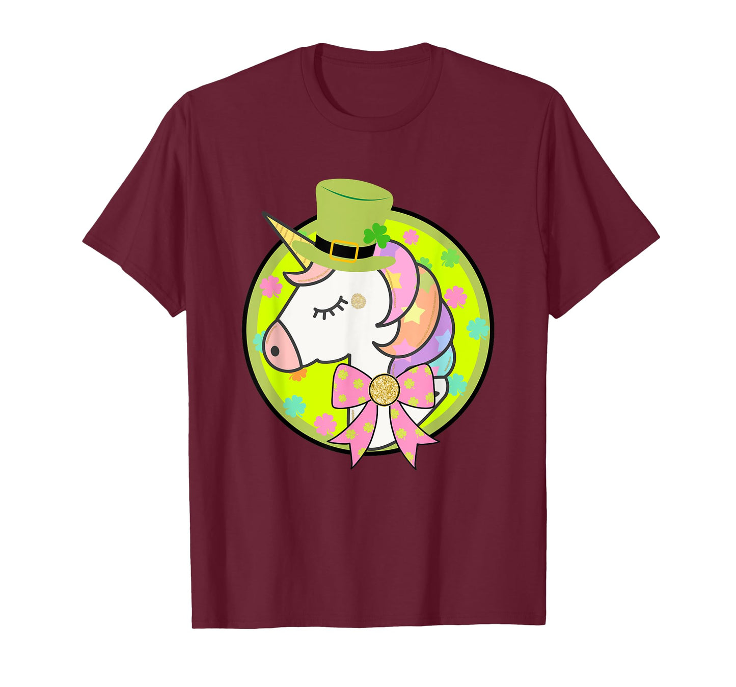 St. Patricks Day Magical Unicorn Shrit T-Shirt