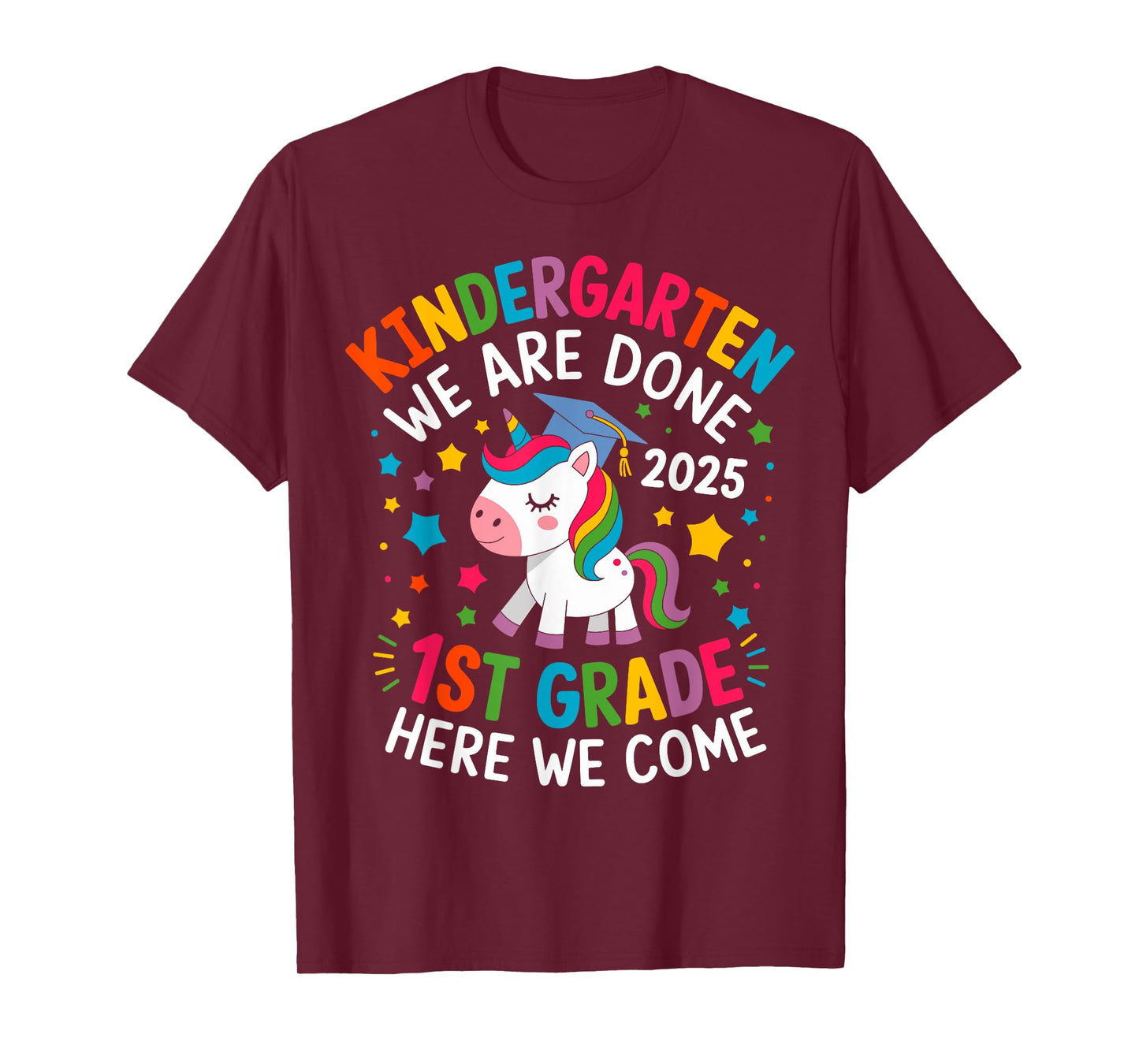 Kindergarten Graduation 2025 For Girls T-Shirt
