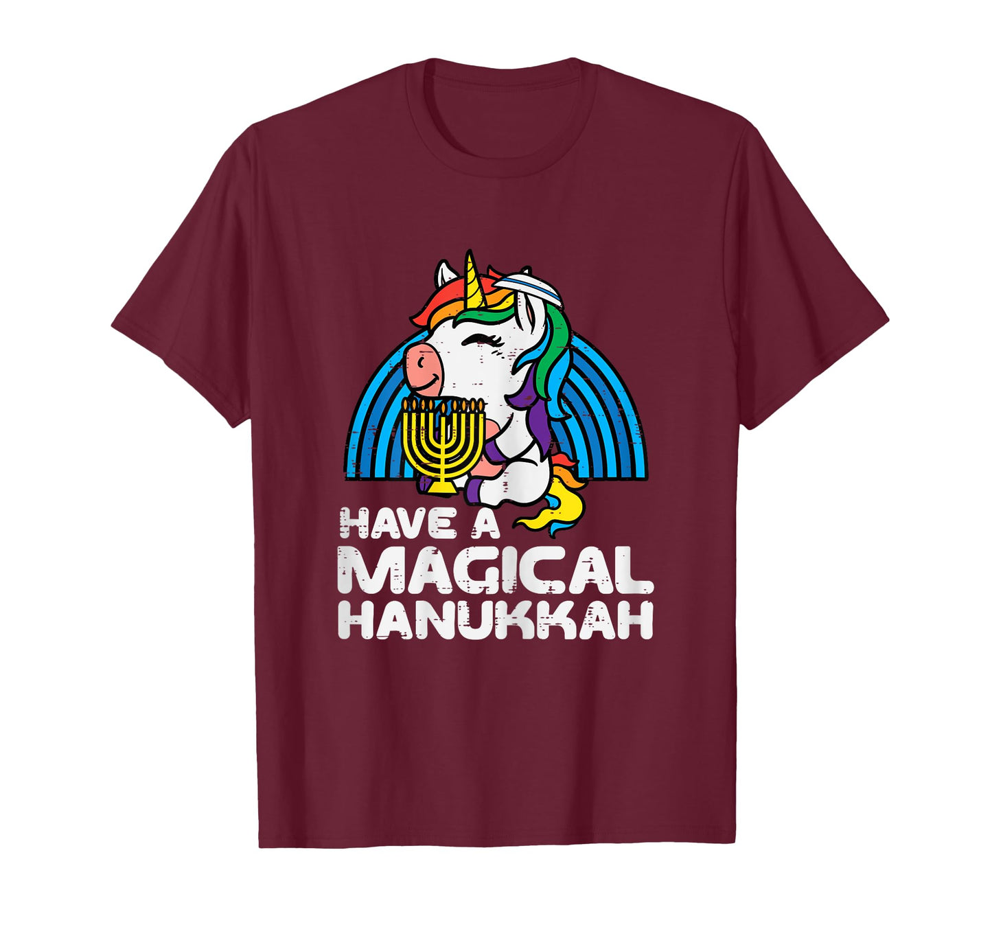 Have Magical Hanukkah Unicorn Chanukah Girls Kids Toddlers T-Shirt