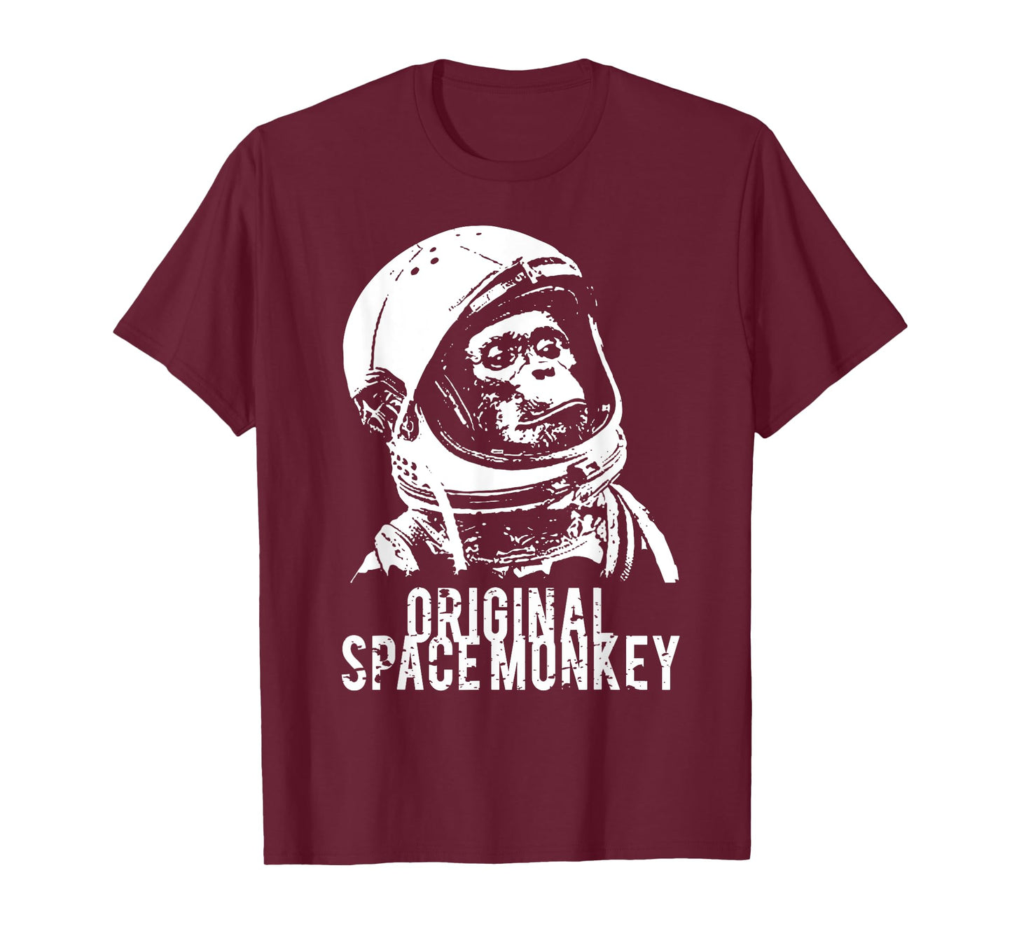 Original Space Monkey TShirt Funny Sarcastic Humor Tees Fun T-Shirt