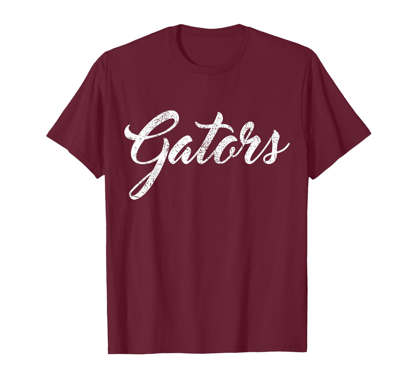Gators School Sports Fan Team Spirit Mascot Heart Gift T-Shirt