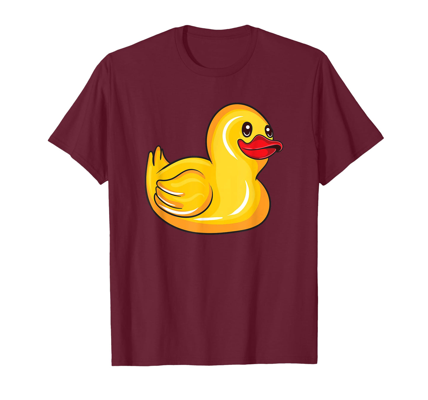 Cute Rubber Duck Gift For Toddlers Men Women Funny Duckling T-Shirt