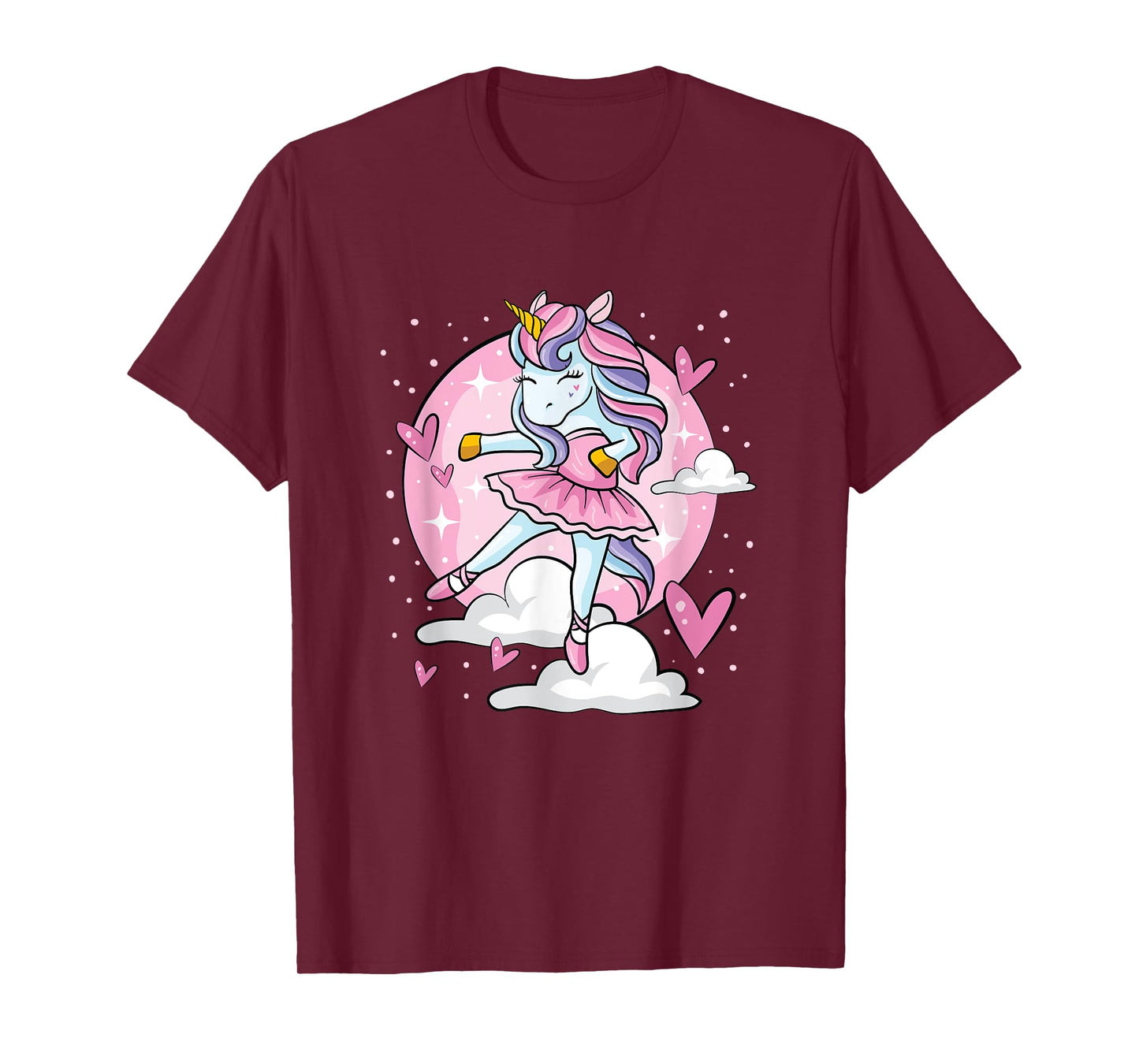 Ballet Unicorn Ballerina Cute Dance Teen Girl T-Shirt
