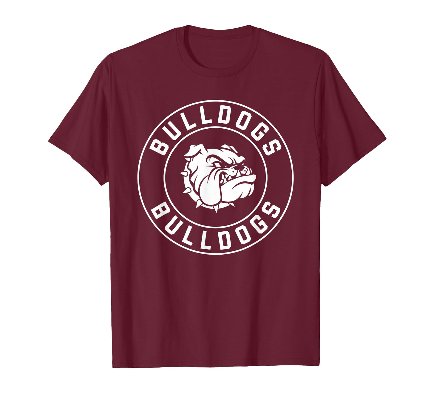 Bulldogs Tshirt Mascot Back to School Outfit Team Spirit T-Shirt