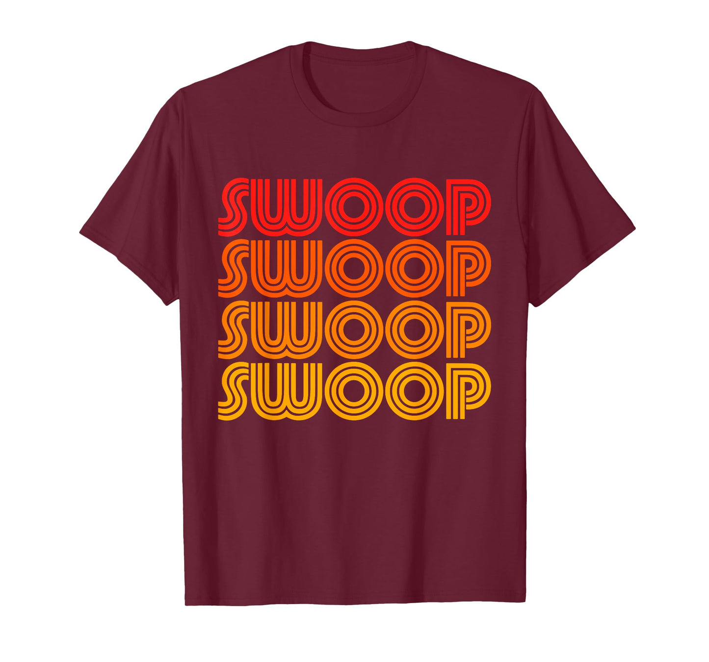 Swoop Funny Bird Wing Fly Avian Snag Odd Word Noise Love Fan T-Shirt