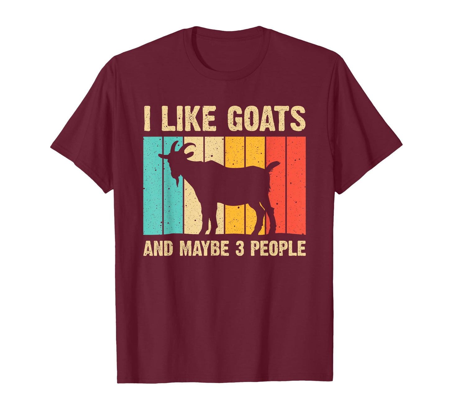Funny Goat Art For Men Women Kids Farming Goat Lover Stuff T-Shirt