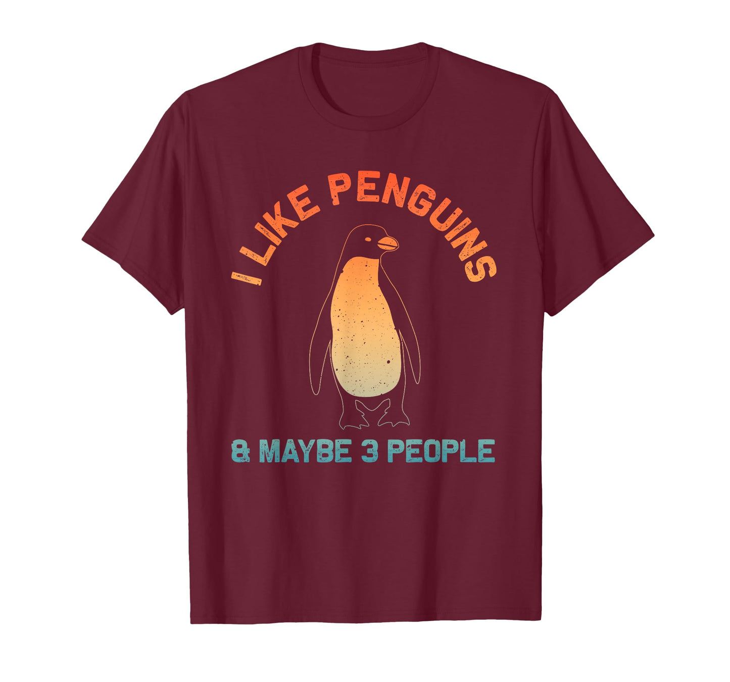 Cool Penguin Design For Men Women Kids Animal Penguin Lover T-Shirt