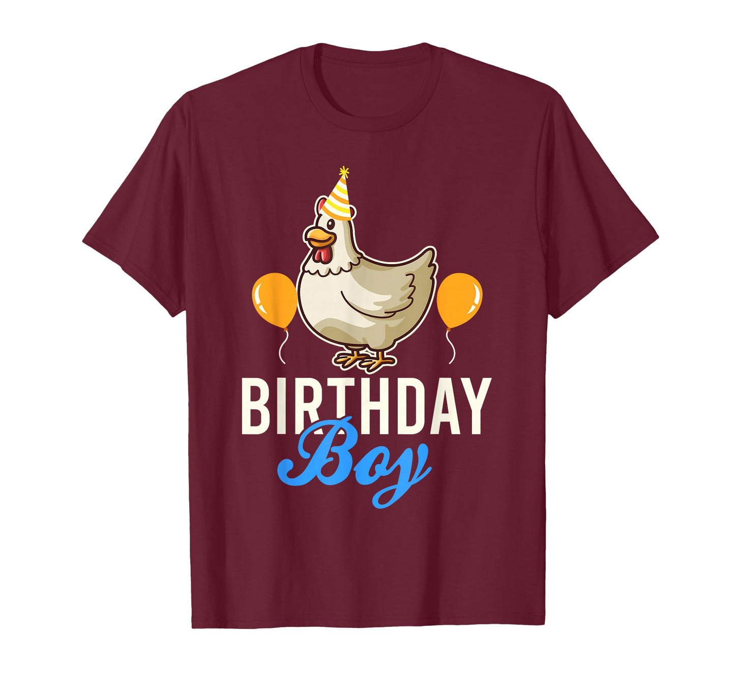 Cute Chicken Birthday Boy T-Shirt