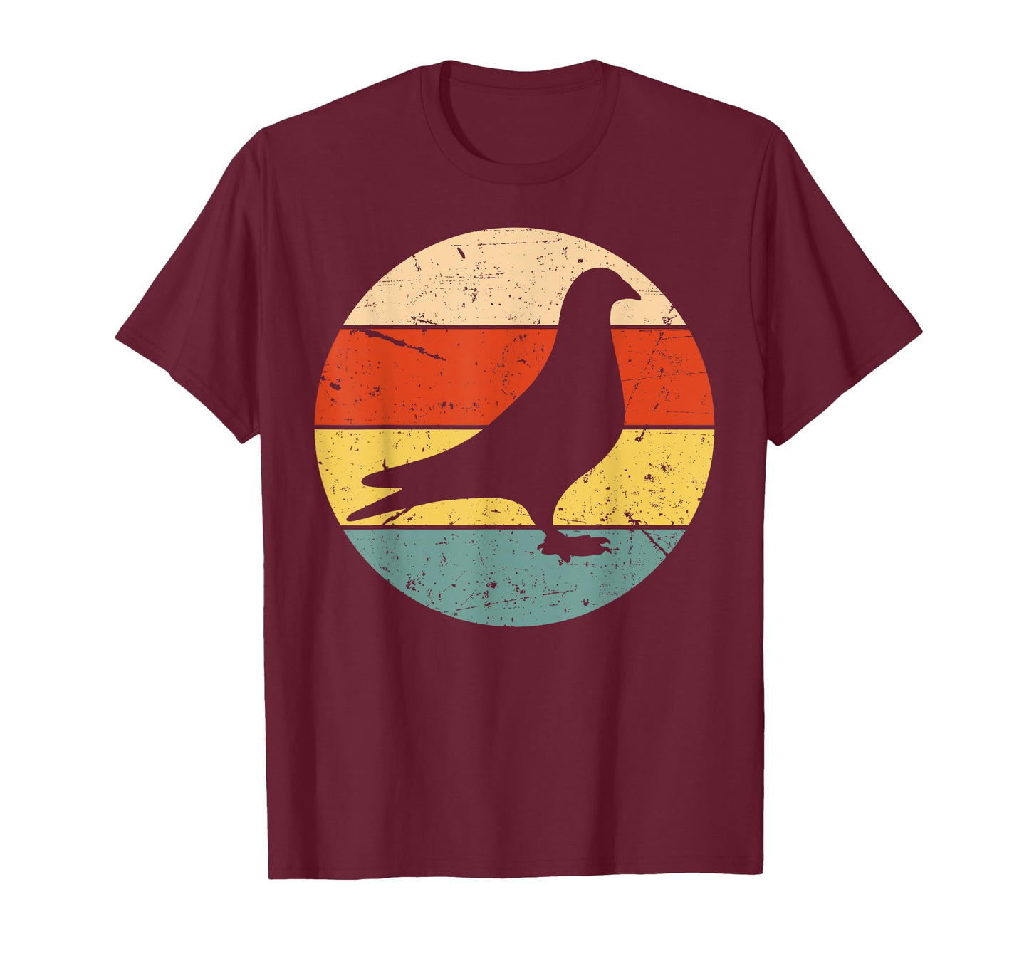 Cool Pigeon For Men Women Pigeon Racing Homing Vintage 80s T-Shirt