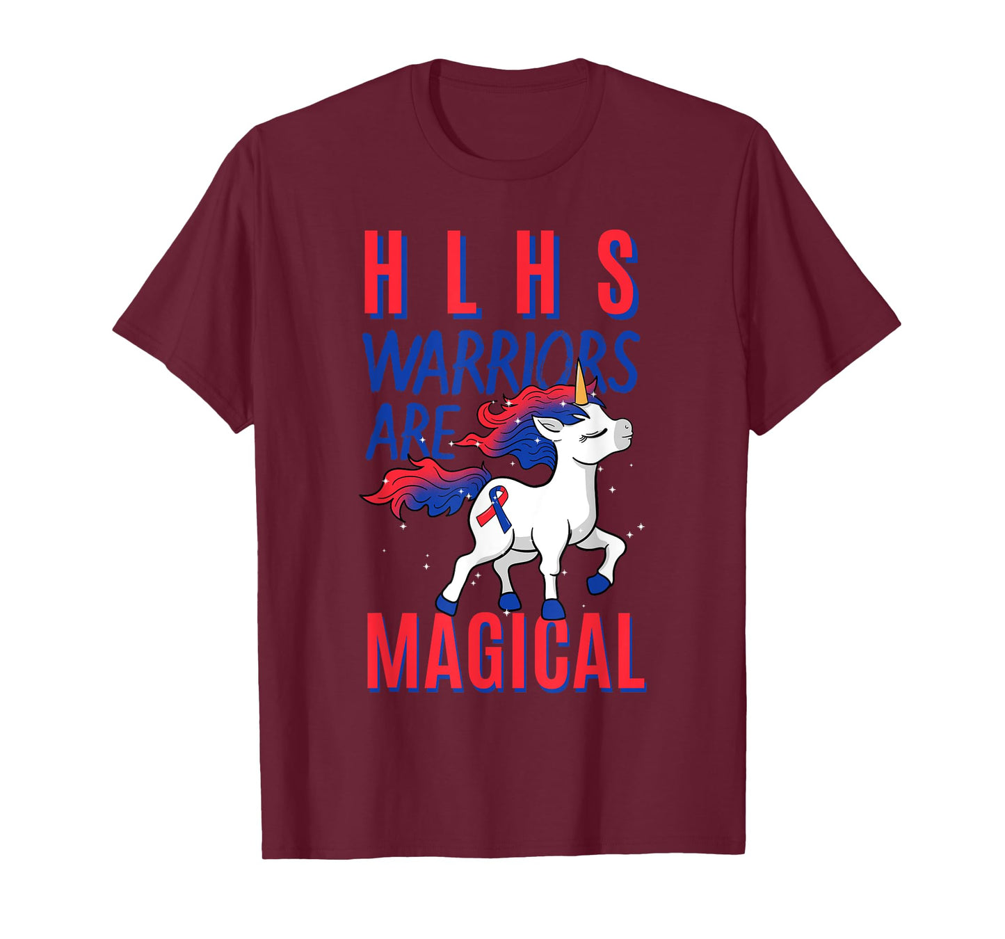 HLHS Warrior Hypoplastic Left Heart Syndrome Unicorn Lover T-Shirt