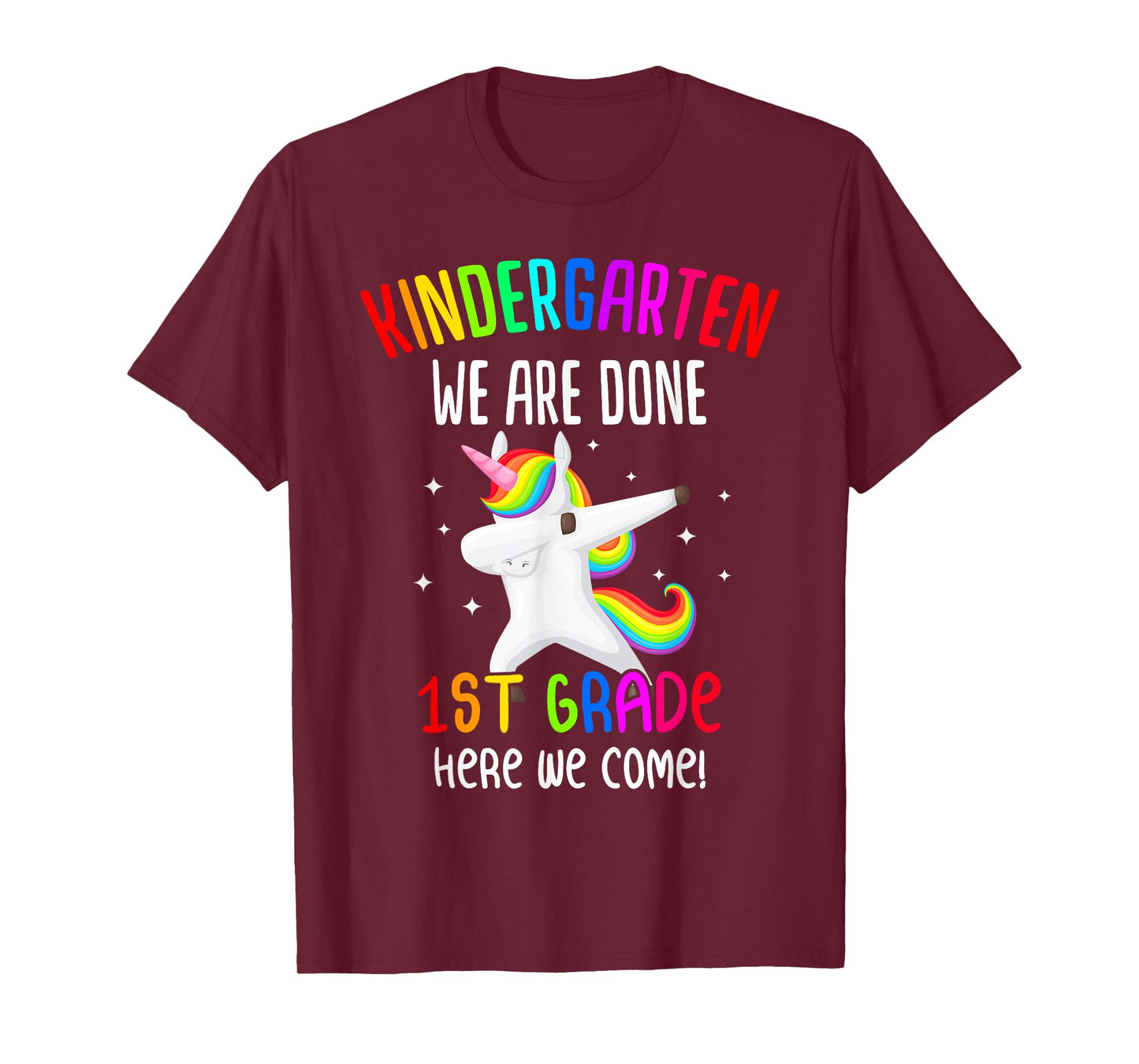 Kindergarten Graduation 1st Grade Unicorn Class of 2023 Girl T-Shirt
