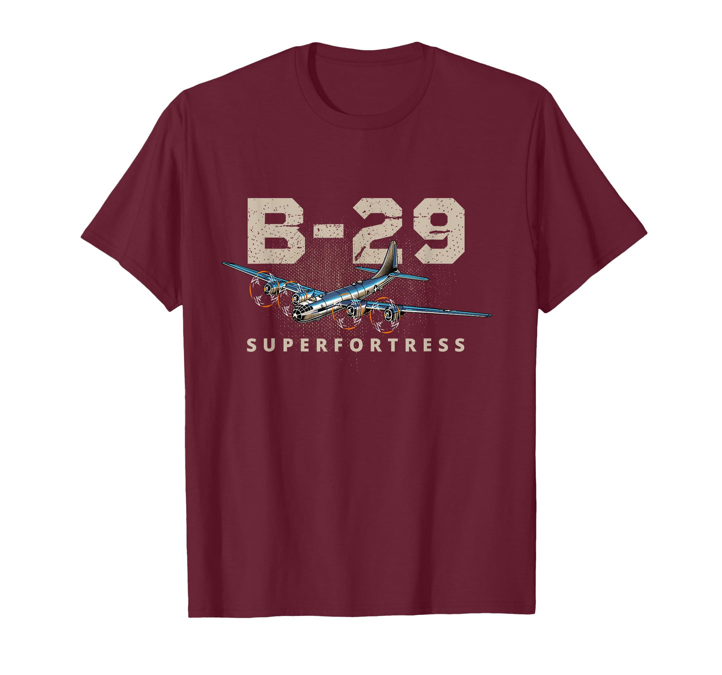 Military Warbird Airplane B29 Superfortress T-Shirt