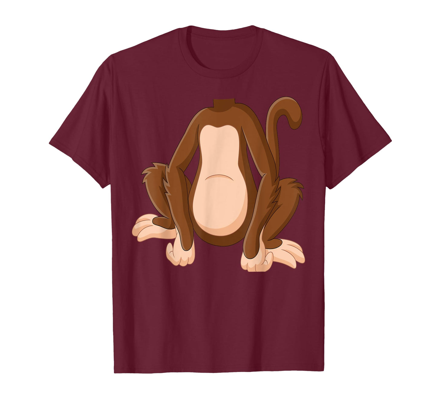 Monkey Shirt Adult Kids Men Women Monkey Costume T-Shirt