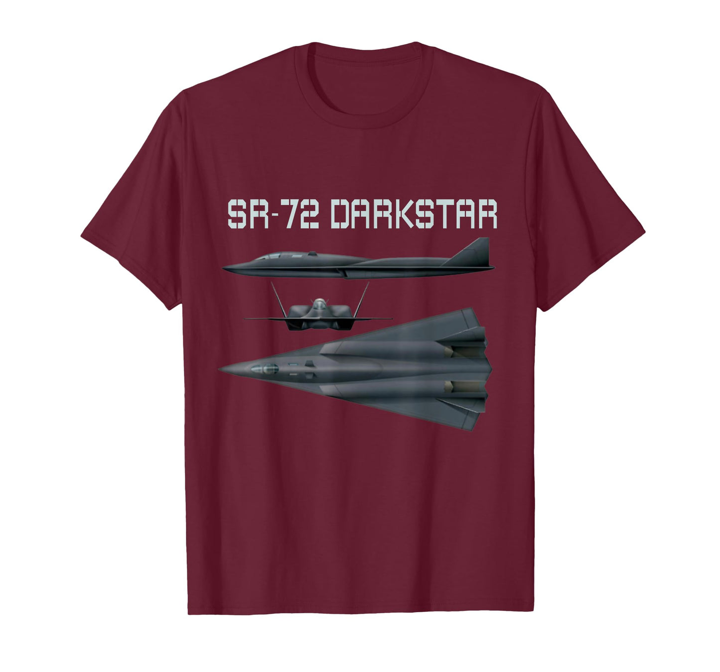 Fun American Military Aviation SR-72 Blackbird II In Action. T-Shirt