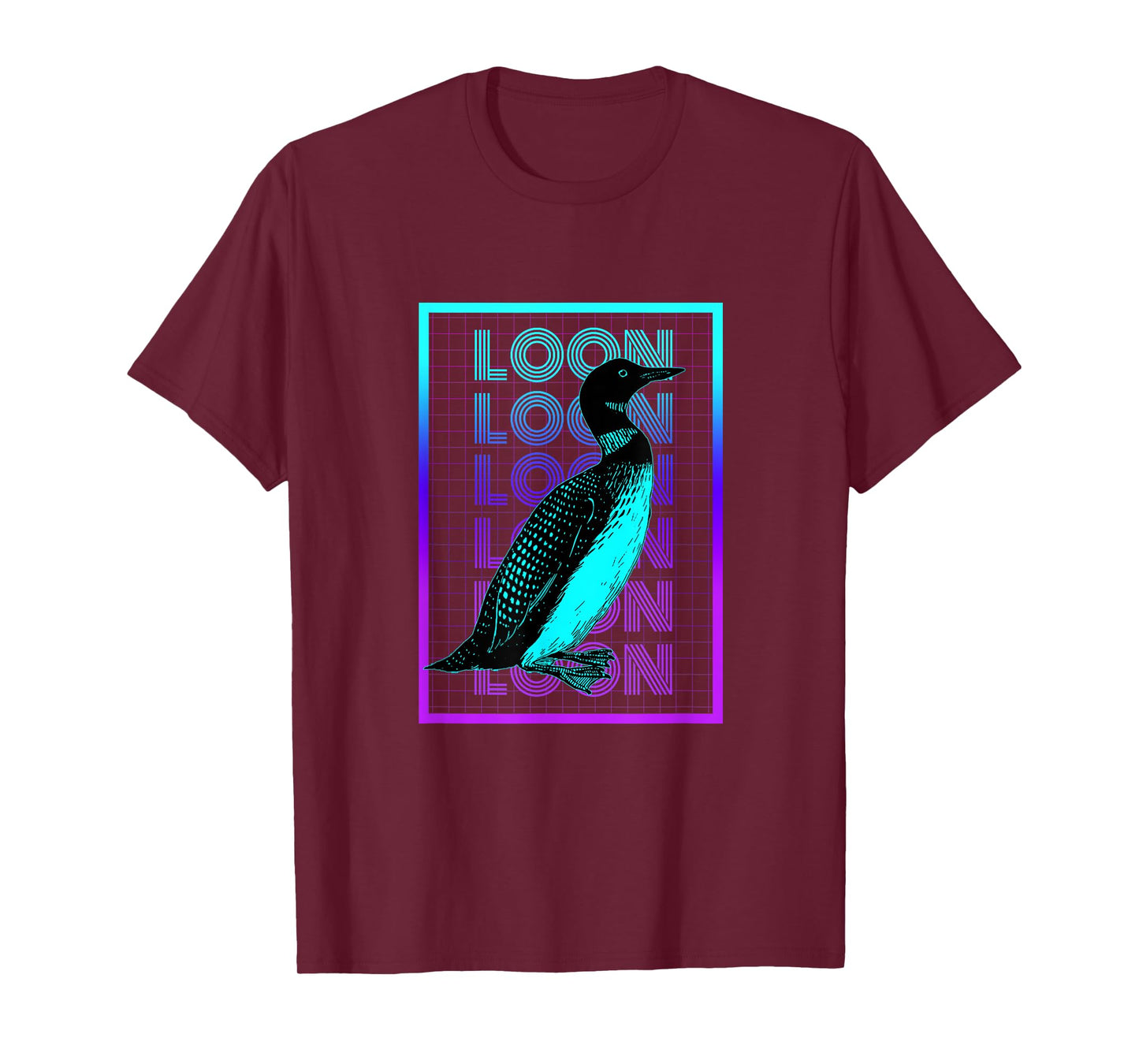 Loon Bird Lover Vintage Retro Loon T-Shirt