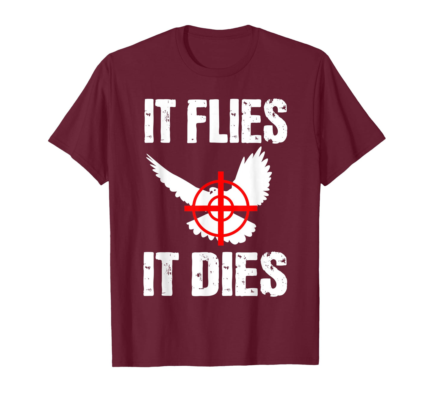 Dove Hunting Pigeon Bird Hunter Huntress T-Shirt