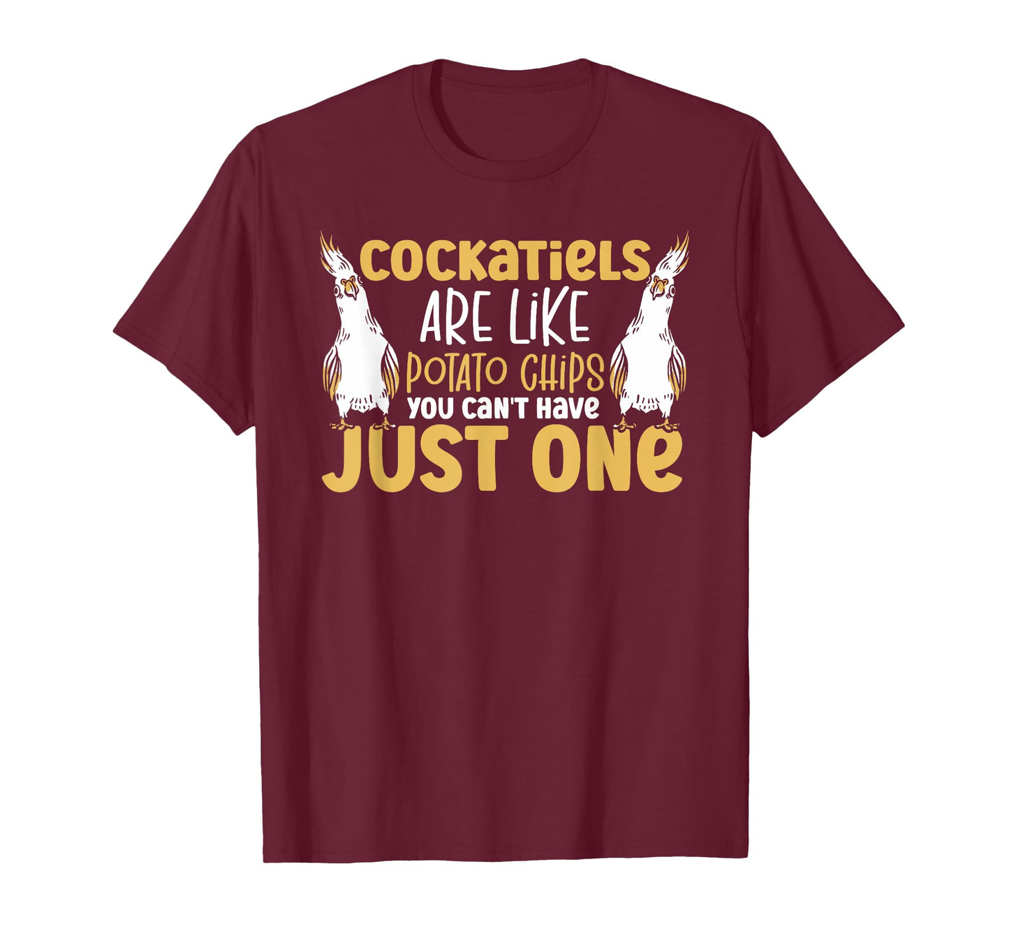 Cockatiel Parakeet Parrot Bird Lover Ornithologist Cockatiel T-Shirt