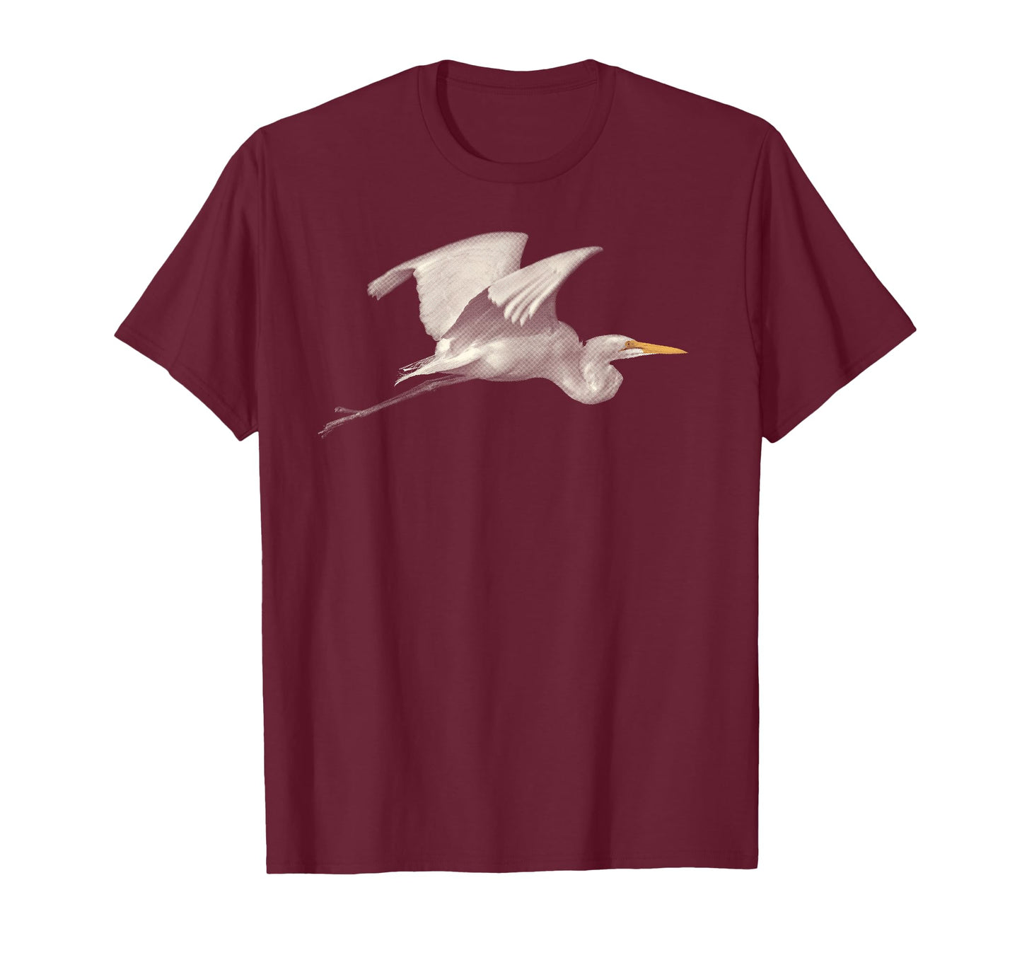 Great Egret in Flight for Bird Lovers T-Shirt