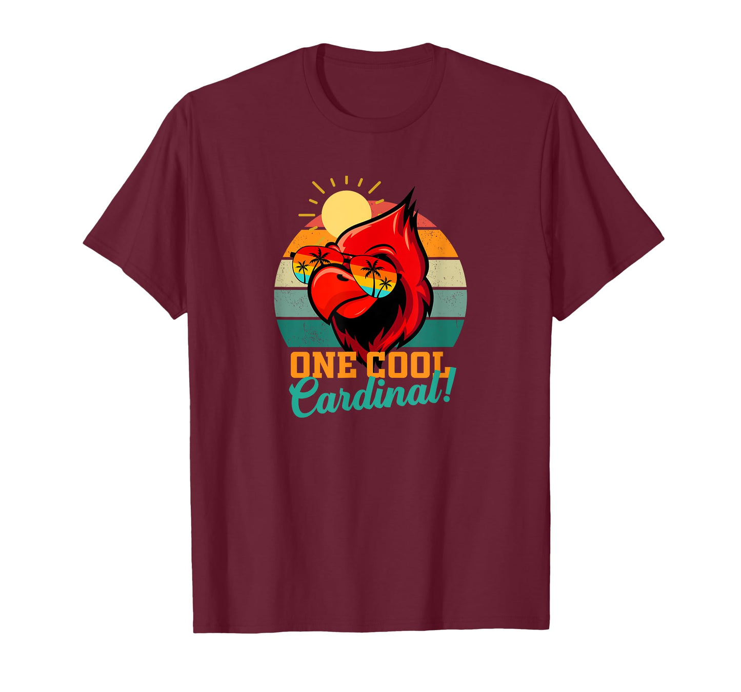 Cardinal Red Cardinal Bird Vintage Birdwatcher Birdwatching T-Shirt