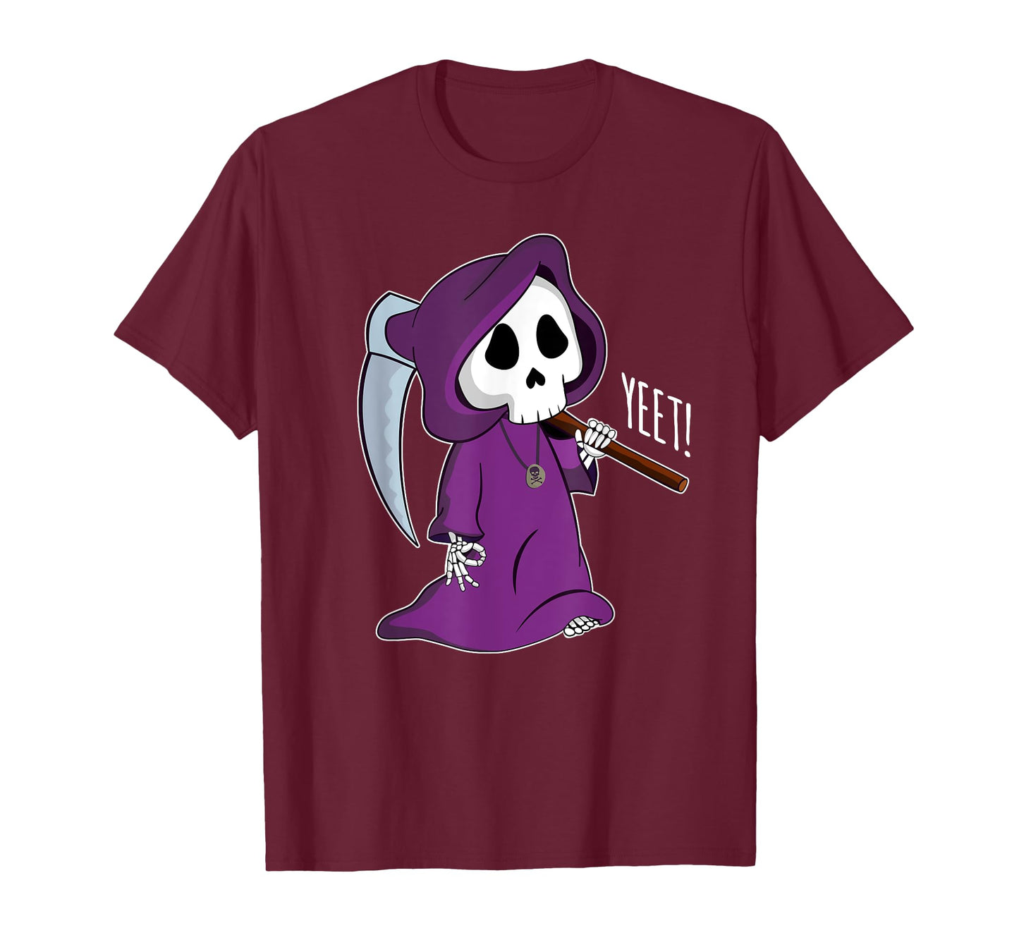 Circle Game Funny Grim Reaper Halloween Yeet T-Shirt
