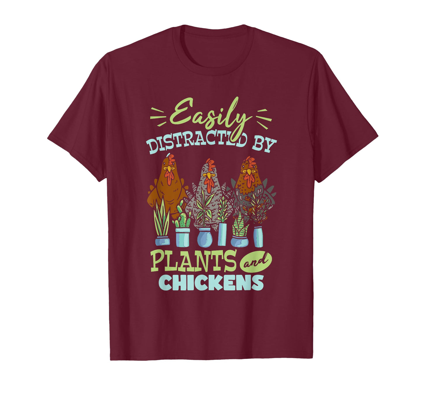 Cute Farming Gardening Plants Plant Garden Chicken T-Shirt