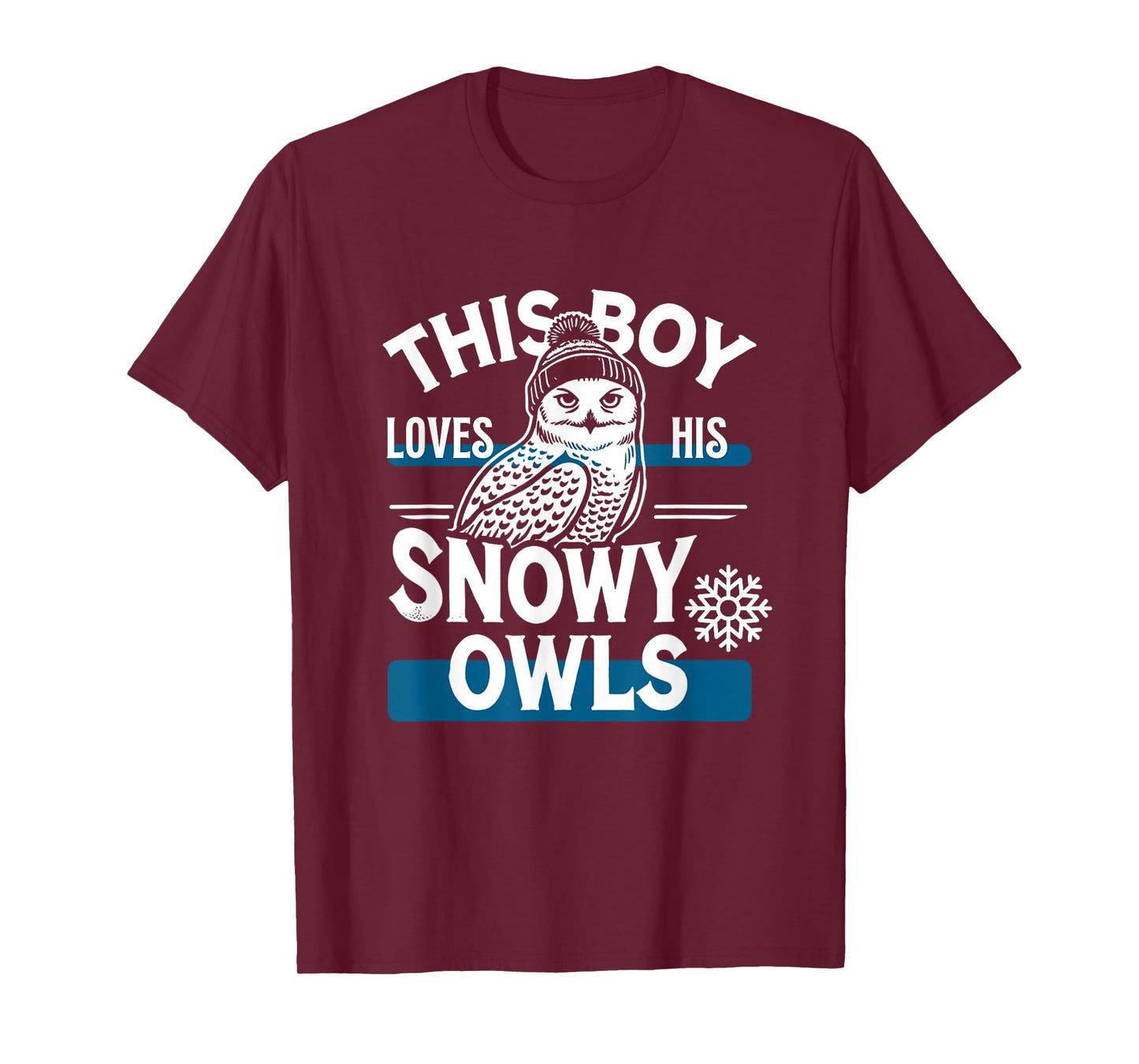 Snowy Owl Boys Snowy Owl Lover Snowy Owls T-Shirt