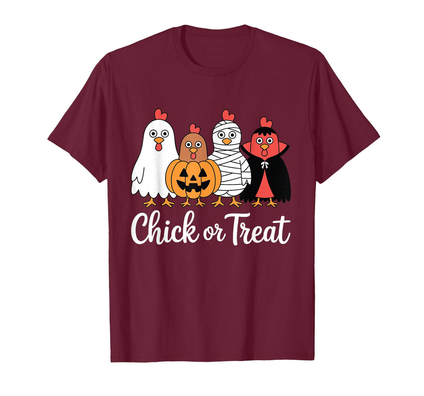 Funny Chick or Treat Chicken Halloween T-Shirt
