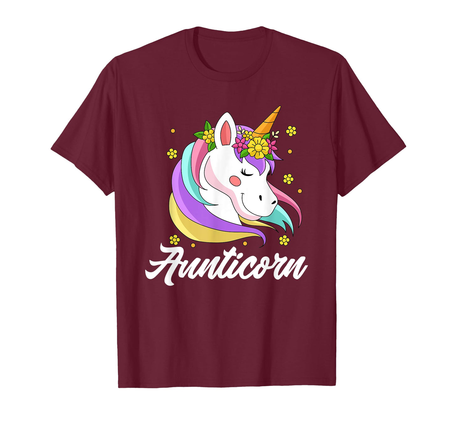 Unicorn rainbow - Aunticorn Aunt T-Shirt