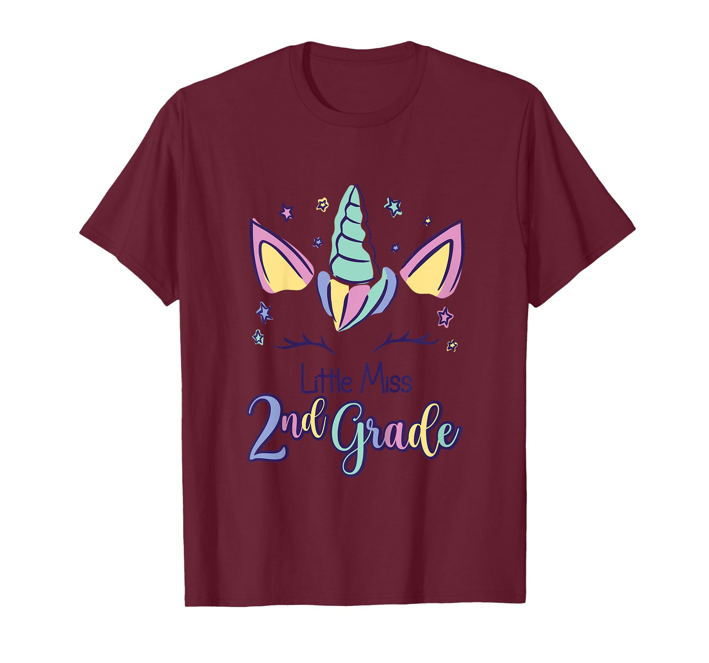 Little Miss Second Grade 2025 2nd Grade Back to School T-Shirt