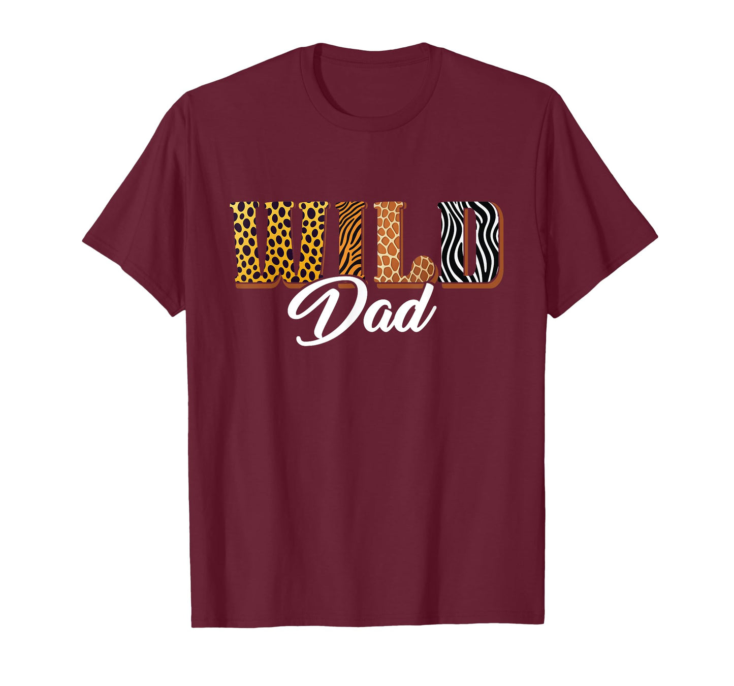 Wild Dad Zoo Safari Jungle Animal Birthday Matching Family T-Shirt