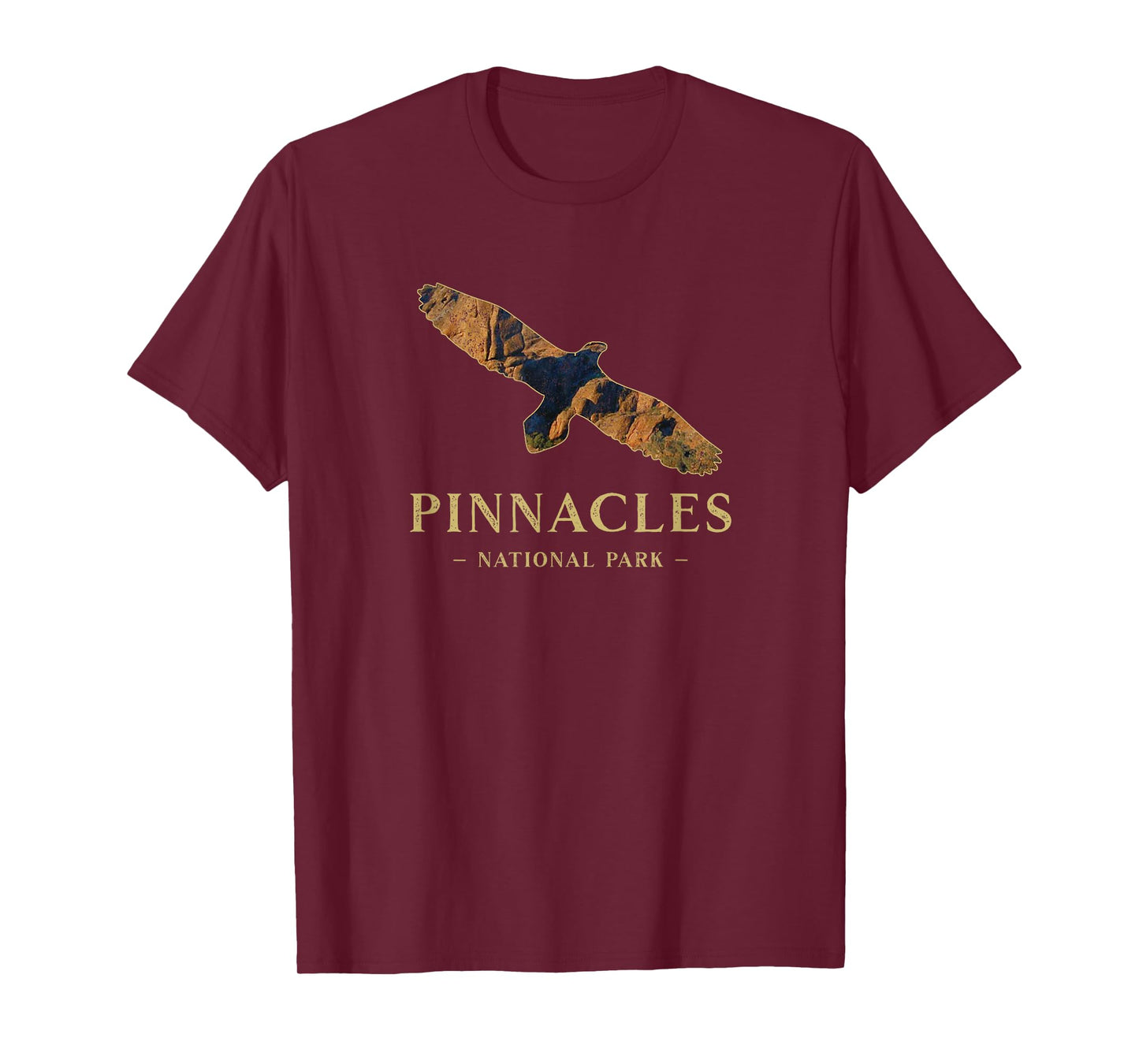 Pinnacles National Park California Condor Silhouette Birds T-Shirt