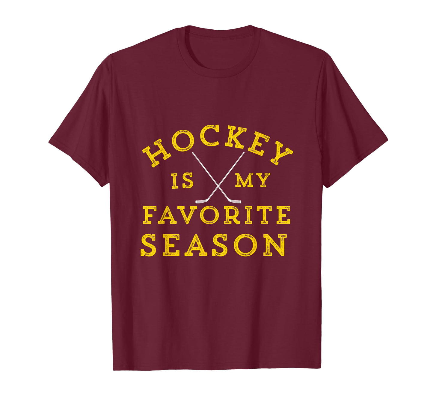 Hockey Is My Favorite Season Pittsburgh Gold Black Gift T-Shirt