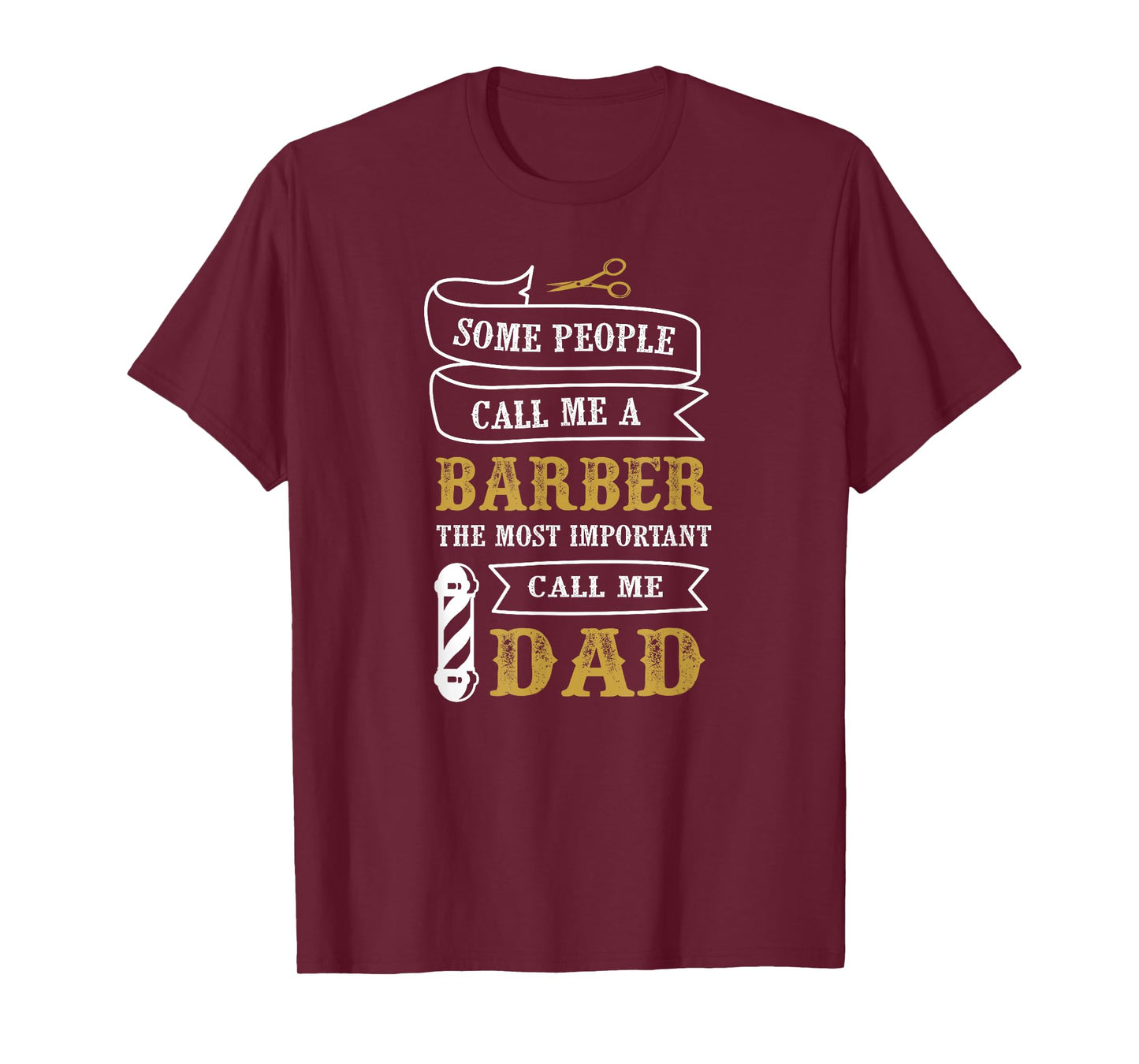 Barber Dad Barbershop Hairdresser Hairstylist T-Shirt