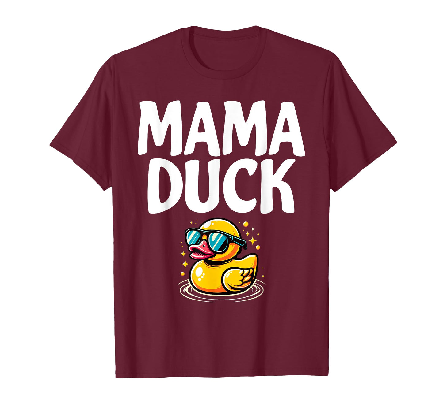 Crazy Duck Lady Funny Duck Lover Gifts Girls Rubber Duck Mom T-Shirt