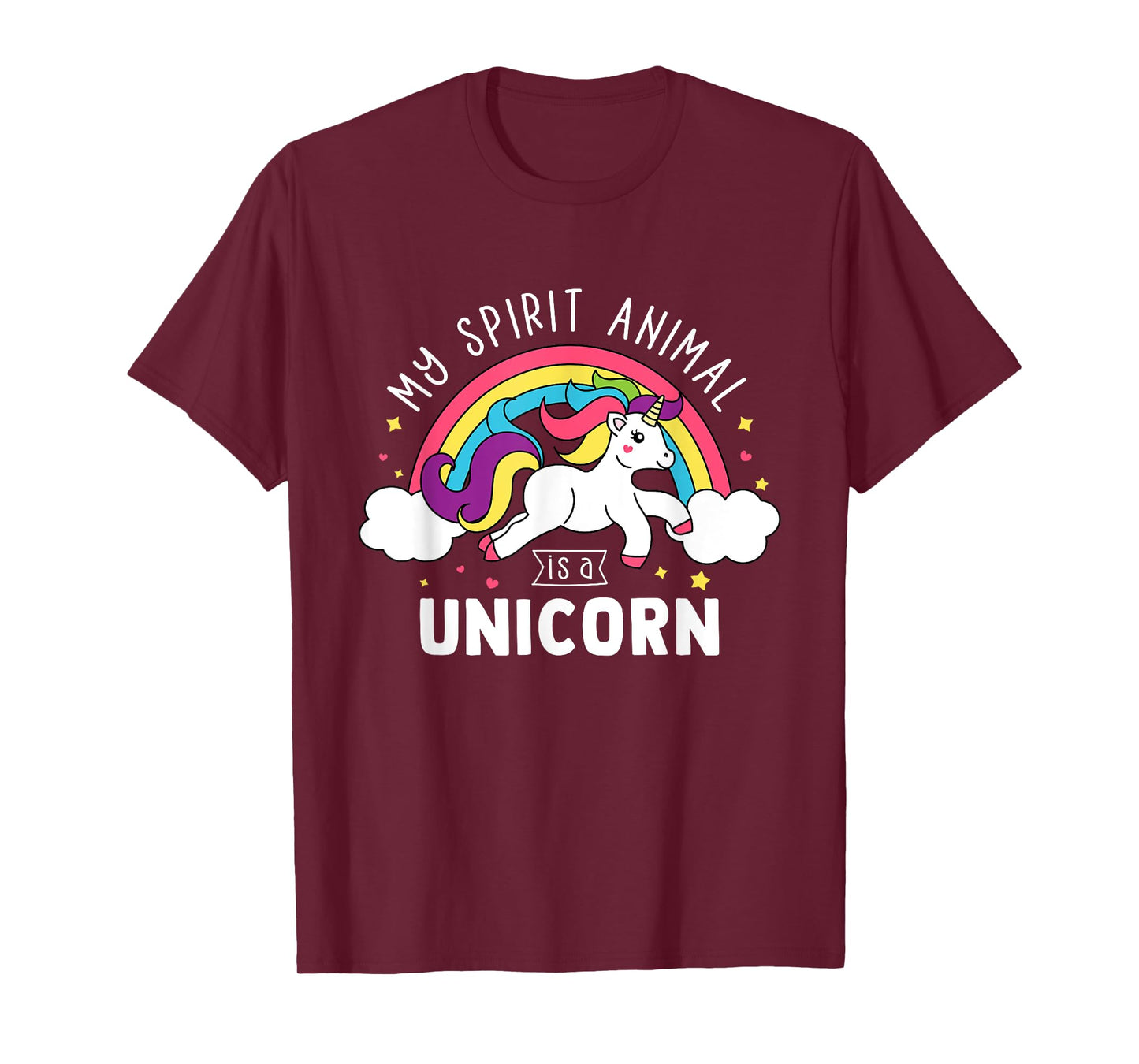 My Spirit Animal Is A Unicorn - Cute Unicorn Gift T-Shirt