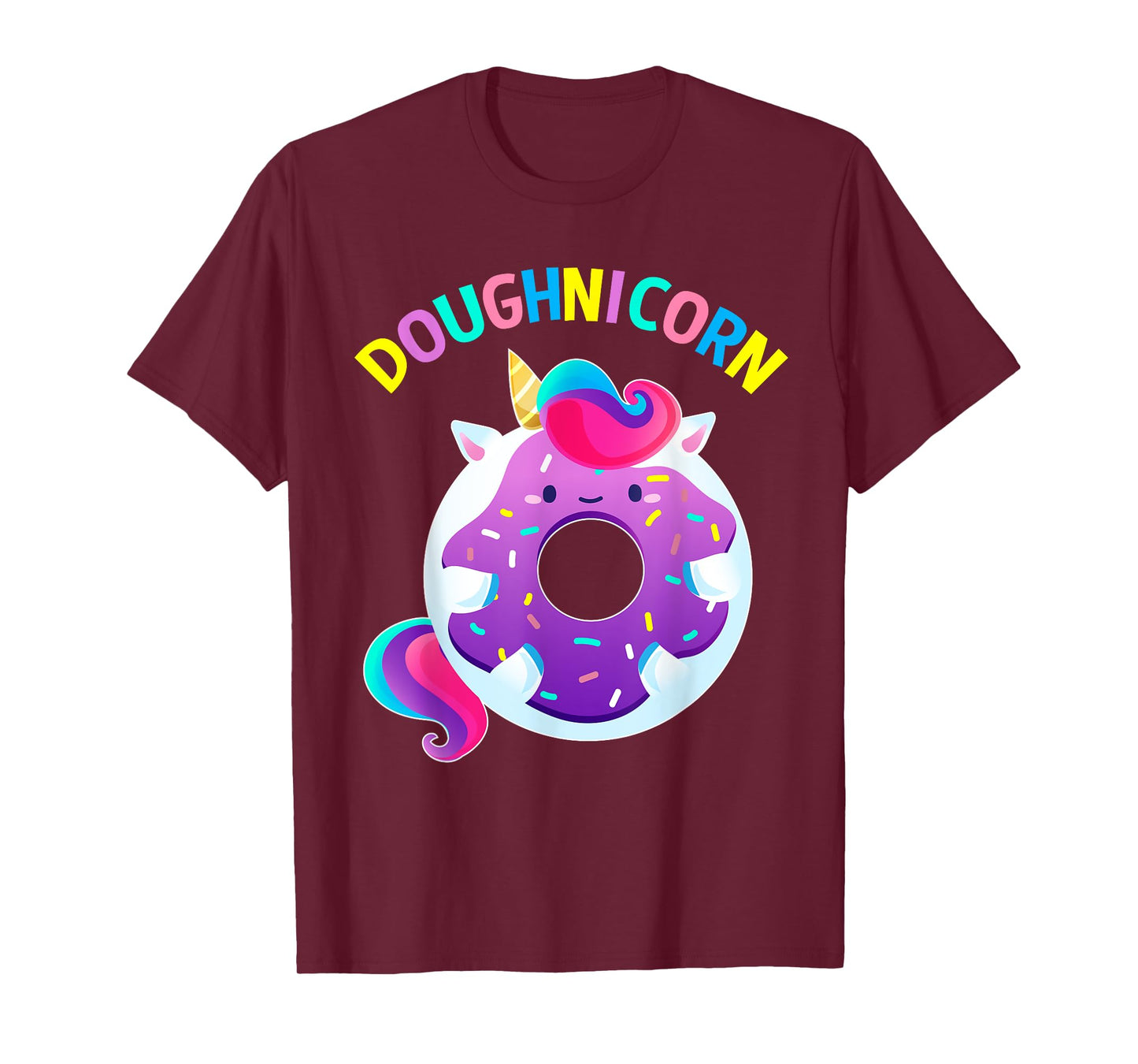 Cute Donut Unicorn Doughnicorn Gifts Squad for Women Girls T-Shirt