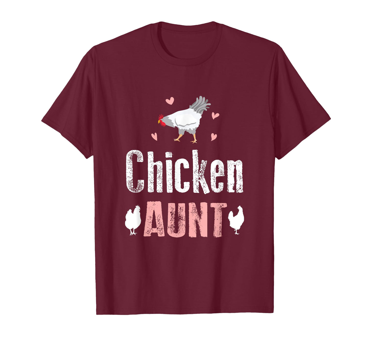 Chicken Aunt Auntie Farm T-Shirt