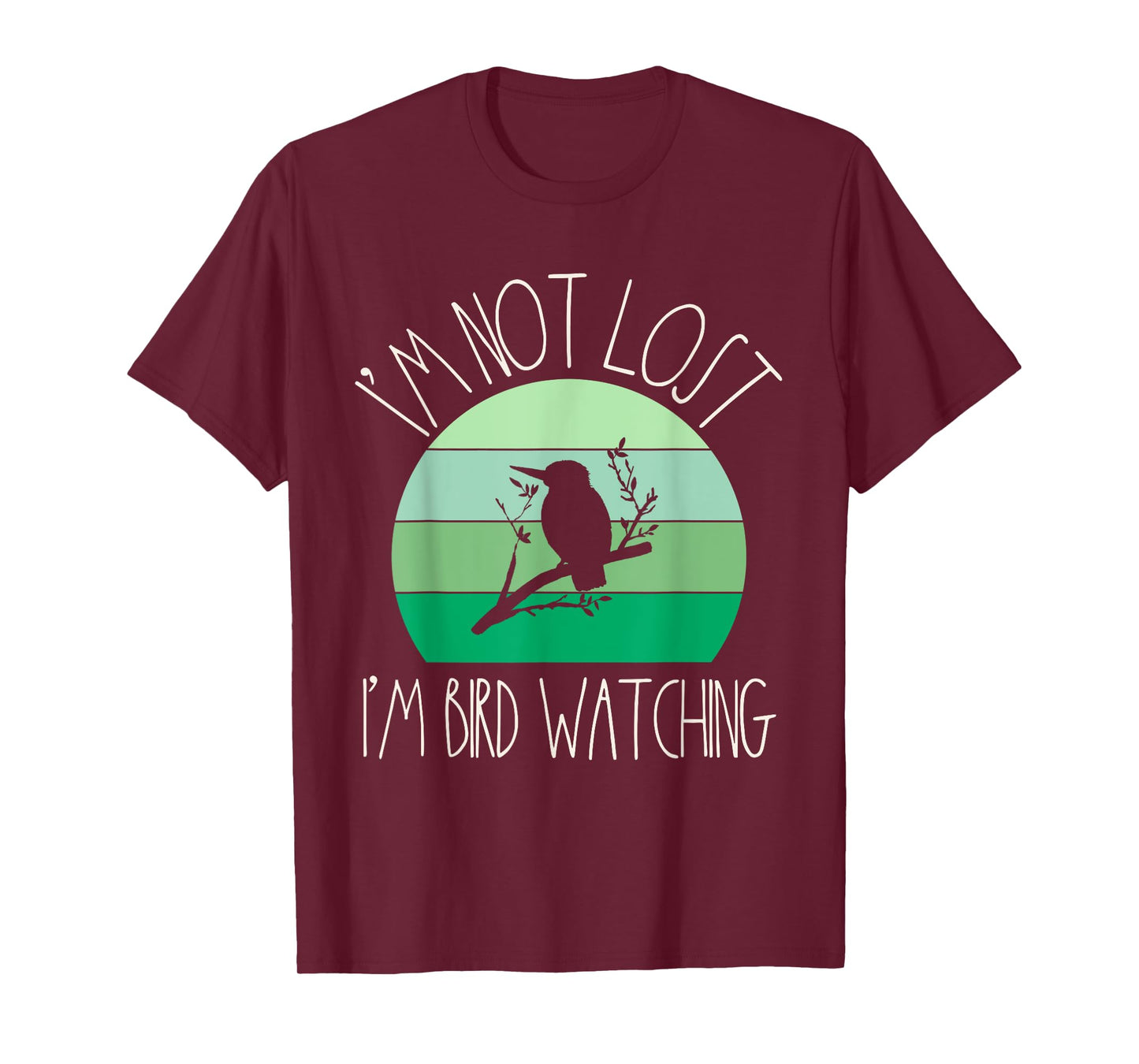 Funny Birder Retro Women Birding Ornithology Bird Watcher T-Shirt