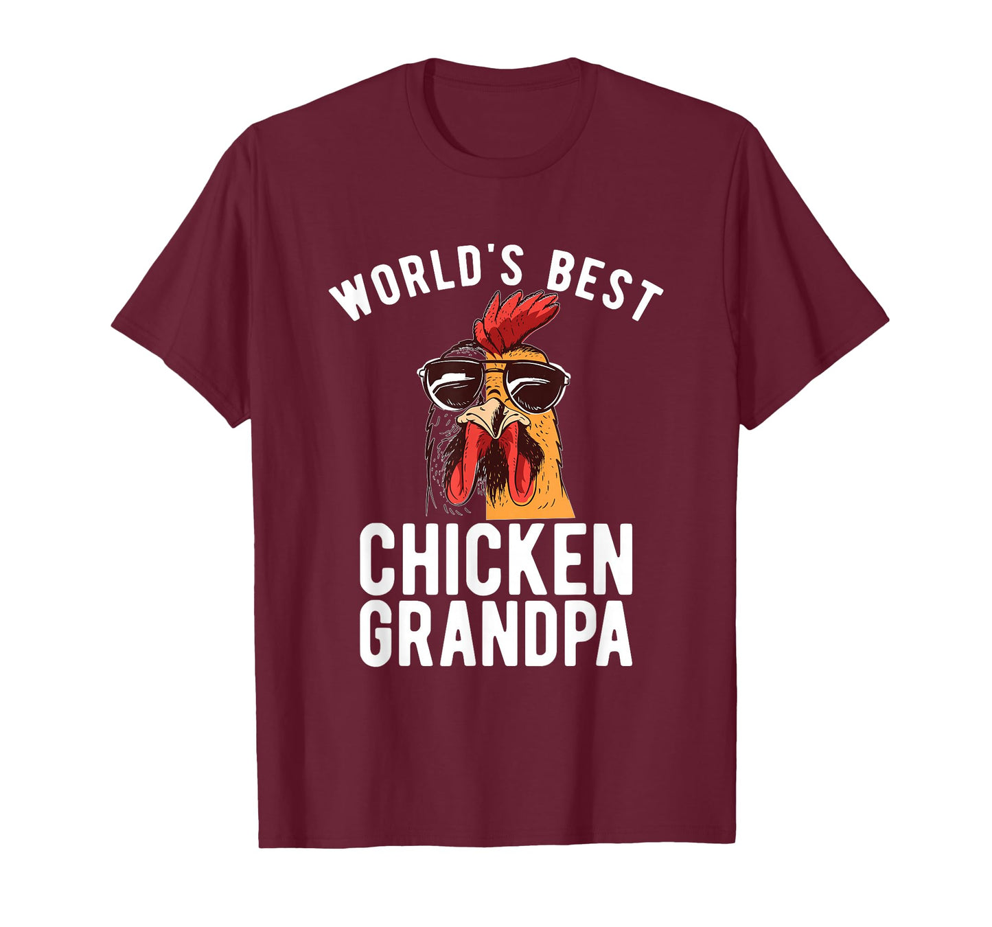 Worlds best Chicken Grandpa Hen Chicken Lover T-Shirt