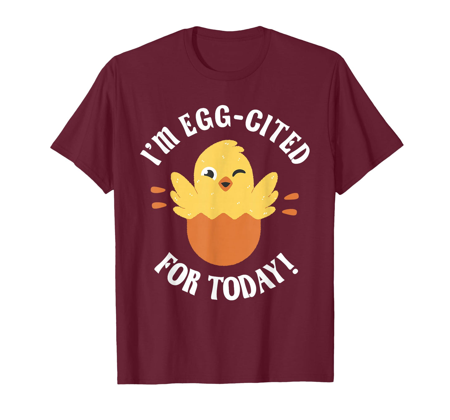 Chicks Design Chicken Lover Egg-Cited Hatching Chick Design Funny Easter Chicks Unisex-Kids T-Shirt