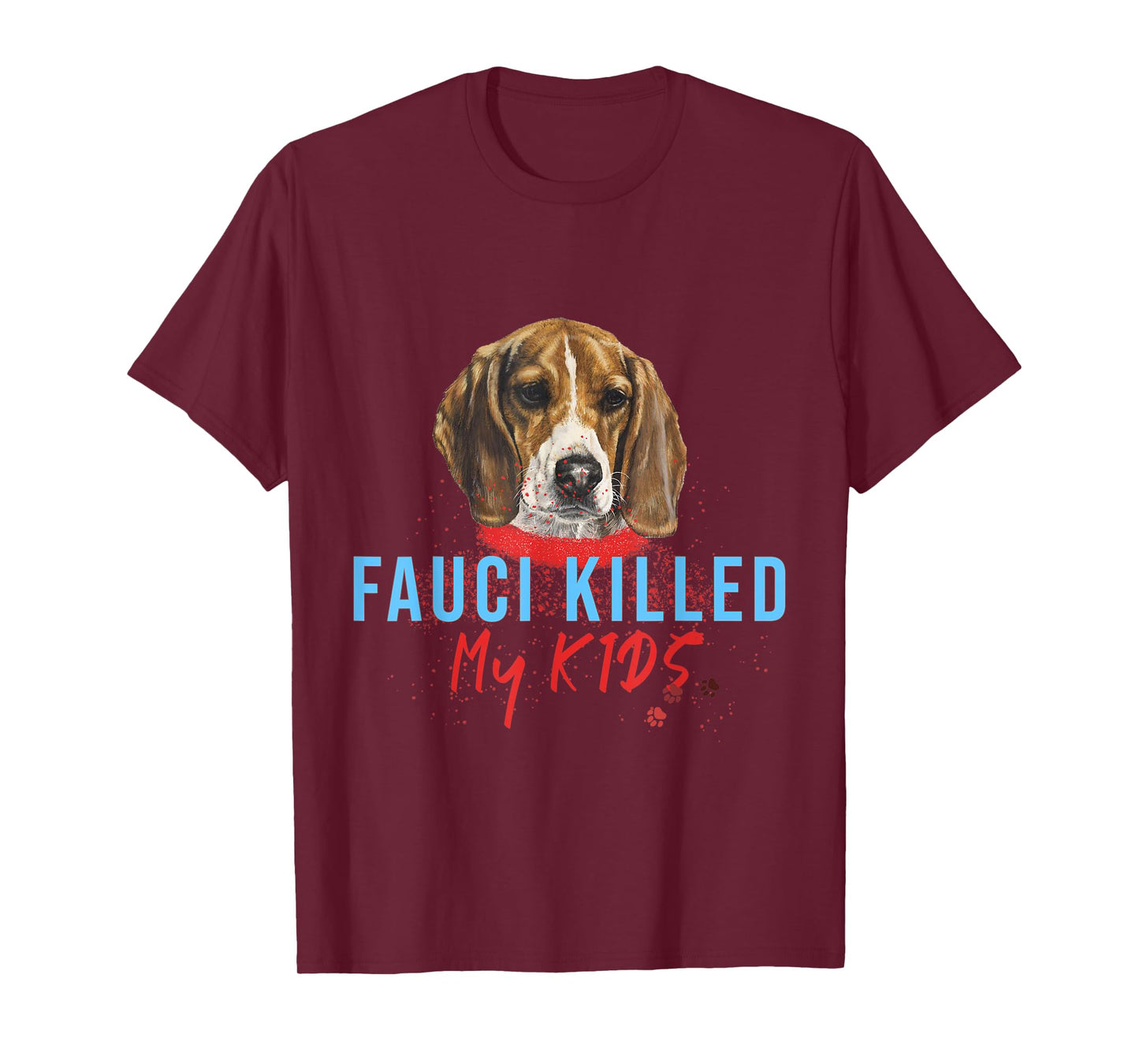 Cute Beagle Puppy And Fauci Dog Experiment T-Shirt