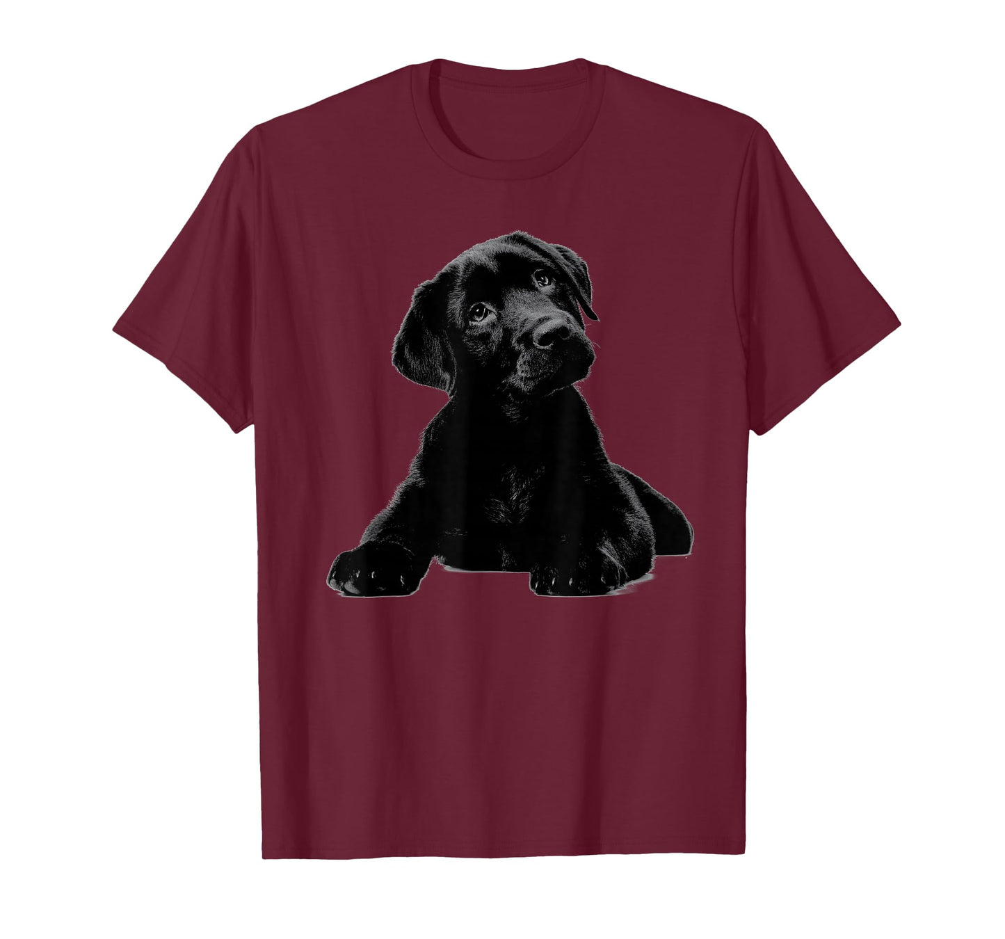 Black Lab Puppy Dog Shirt Graphic Tees Men - Dog Mom Shirt T-Shirt